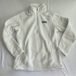 White Patagonia Women's Micro D® 1/4-Zip Fleece